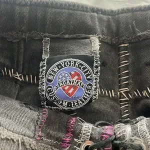 Pants | Agatha Blois New York Custom Leather Jeans | Poshmark